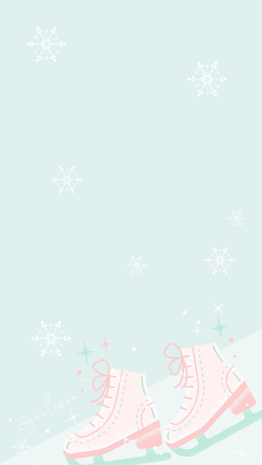 pattini da ghiaccio rosa, 1080x1920 Full HD Verticale, iPhone