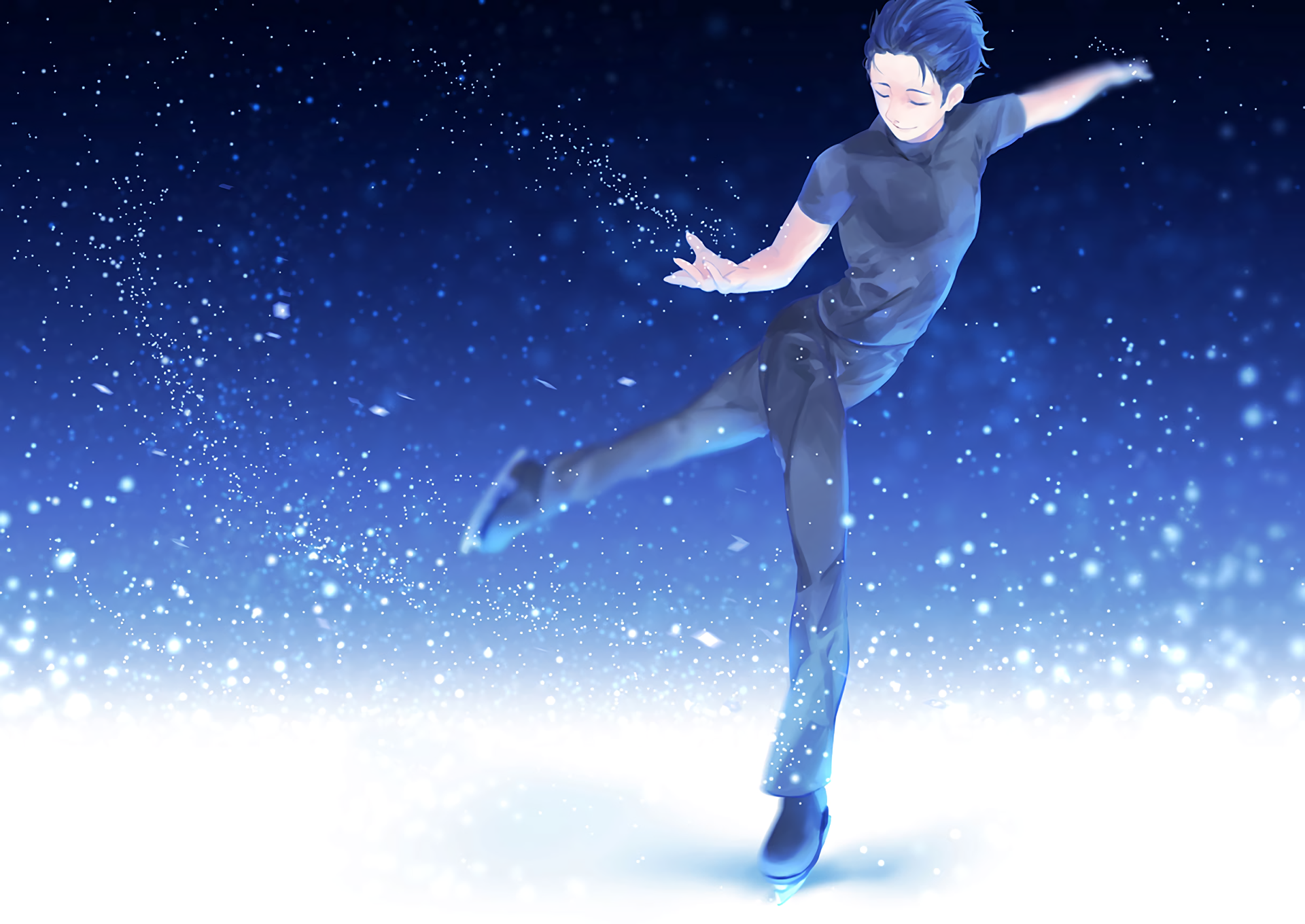 Yuri!!! on Ice pattinaggio, 1920x1360 Full HD+, Desktop