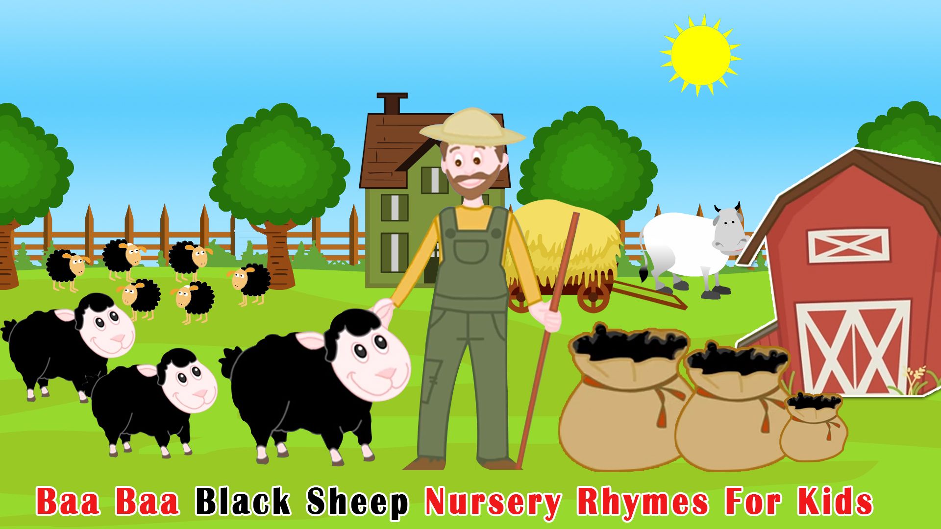Pecore nere cartoon Baa Baa, 1600x900 HD, Desktop