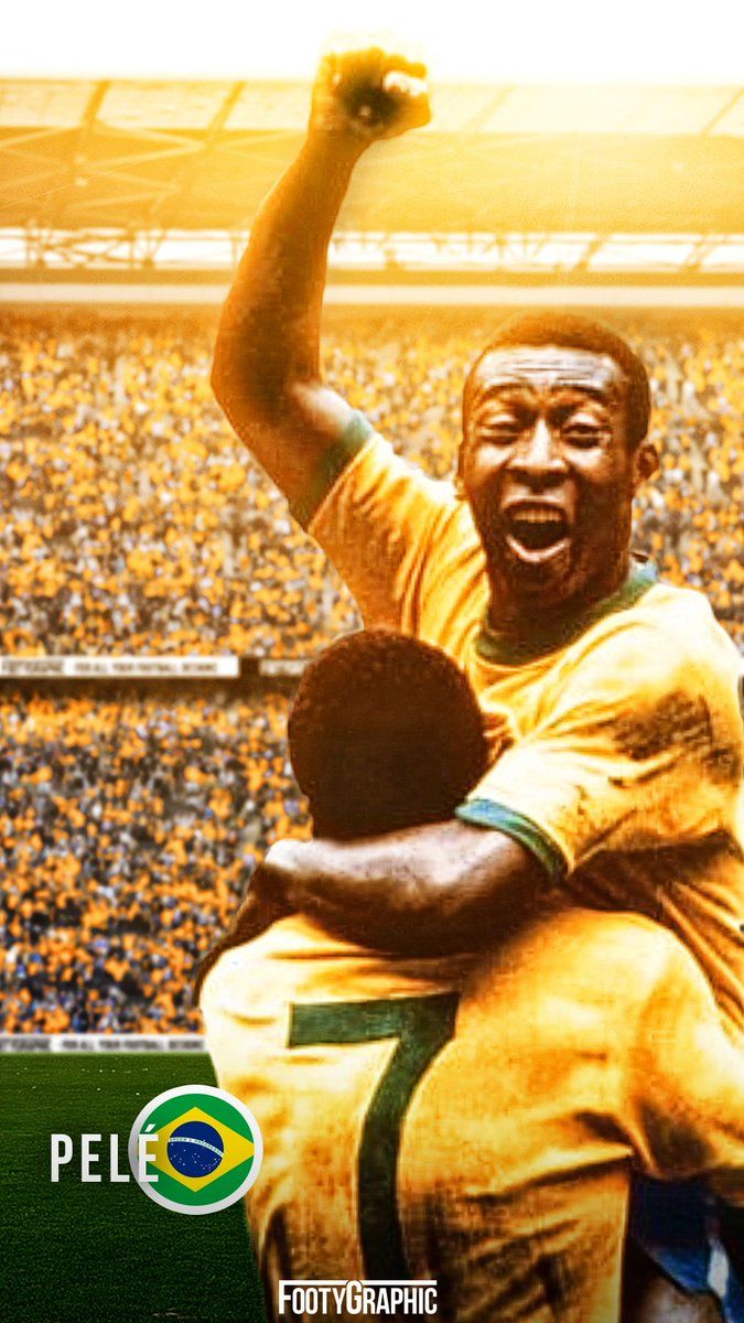 Pelé calcio Brasile stadio, 675x1200 Full HD Verticale, iPhone