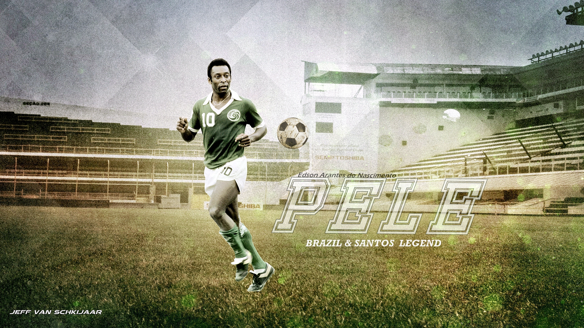 Pelé leggenda calcio brasiliano, 1920x1080 Full HD, Desktop