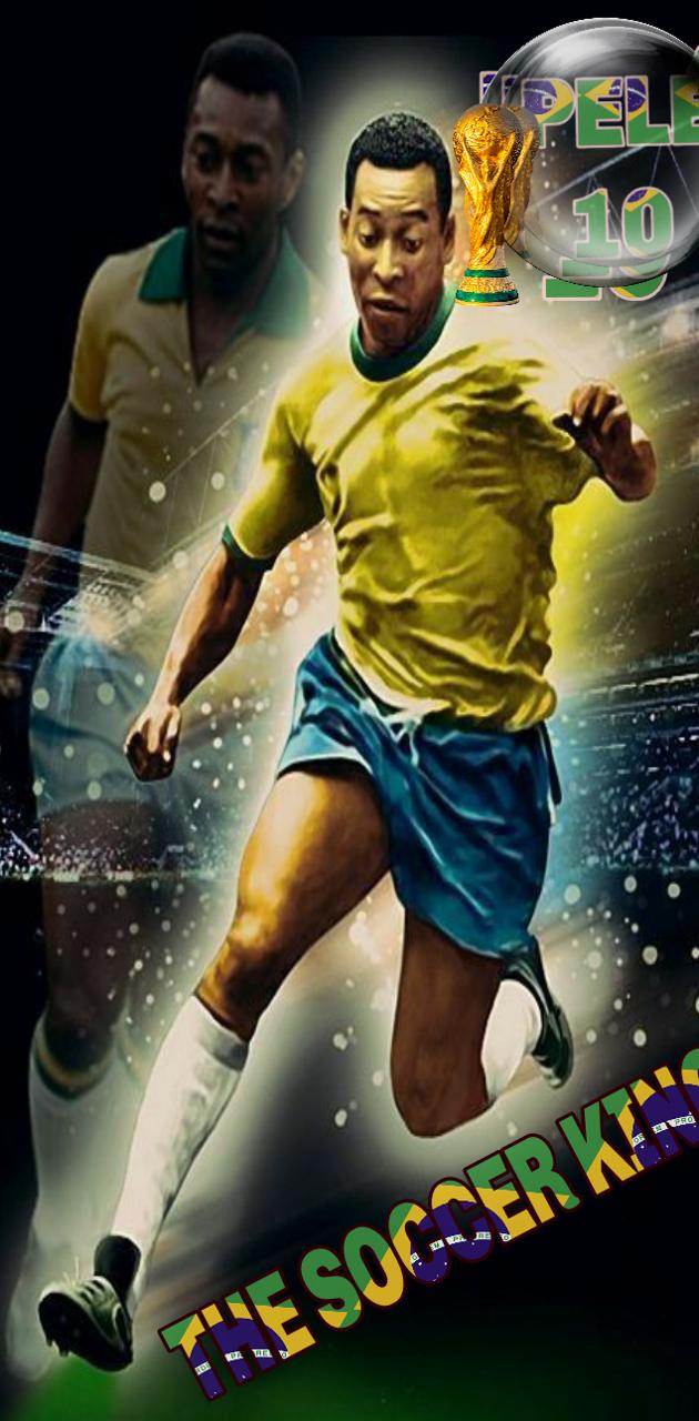 Pelé calciatore Brasile, 630x1280 Full HD Verticale, Smartphone