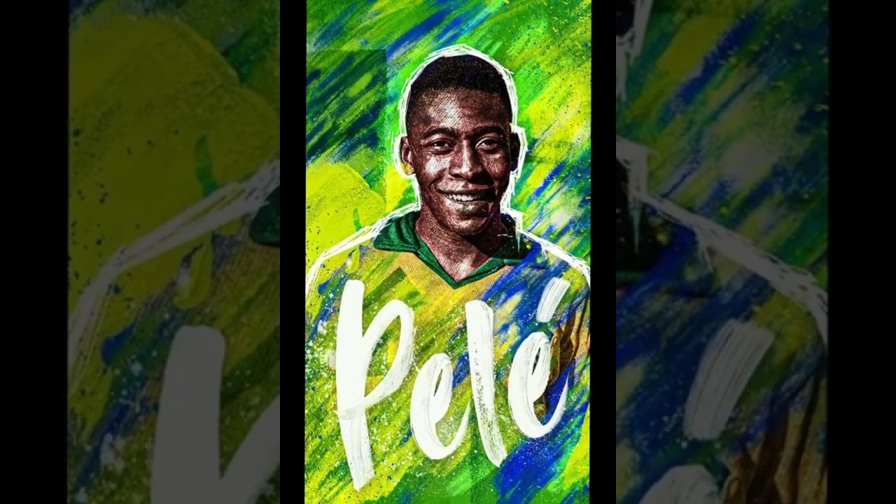 Ritratto Pelé calciatore brasiliano, 1280x720 720p, iMac