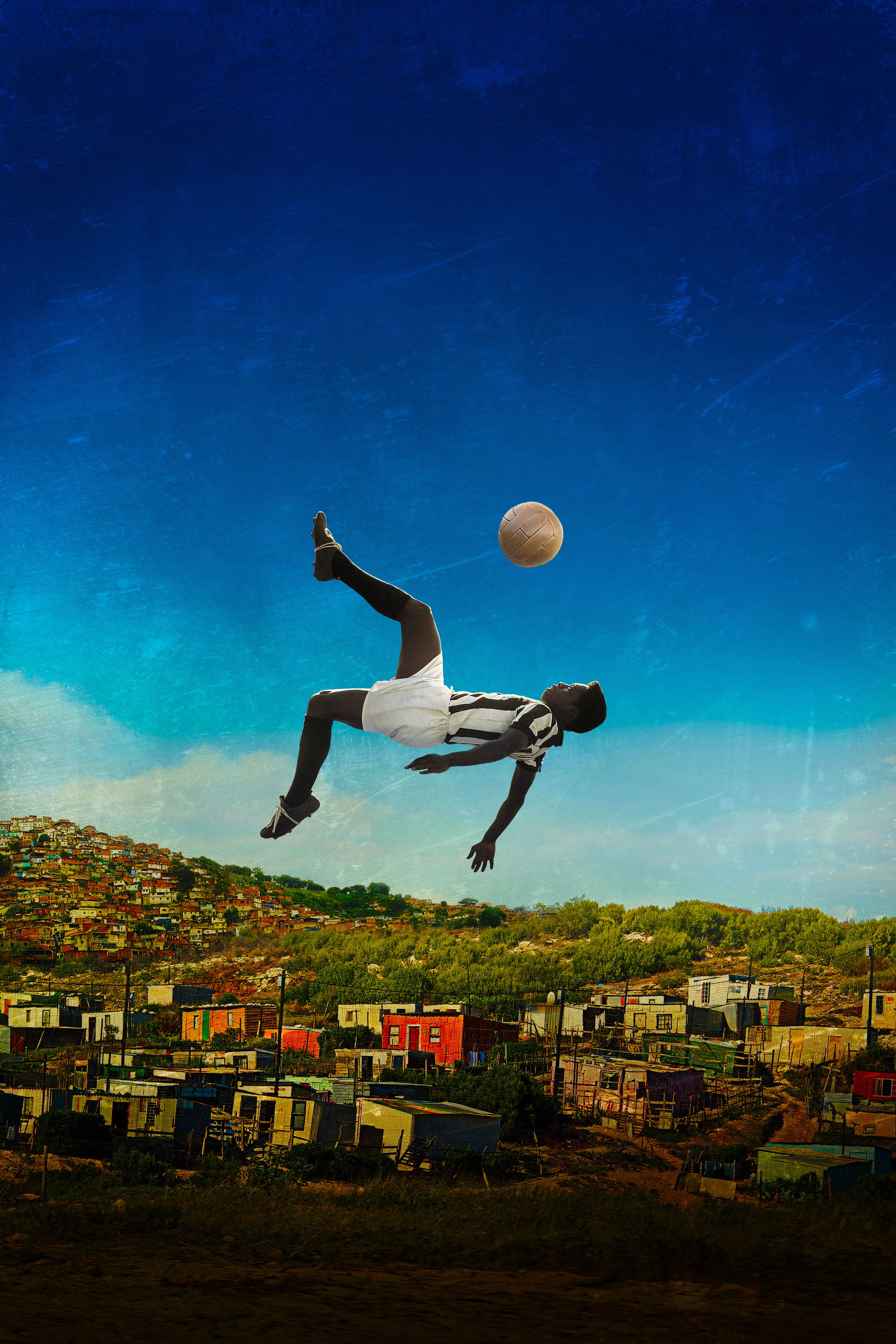 Pelé rovesciata calcio Brasile, 4204x6306 Verticale, Mobile