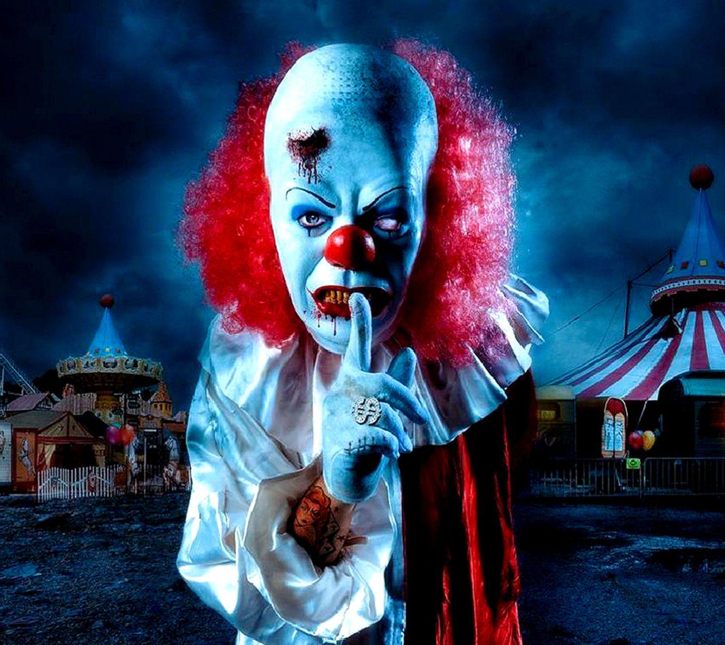 Pennywise clown horror circo, 1440x1280 HD, Desktop