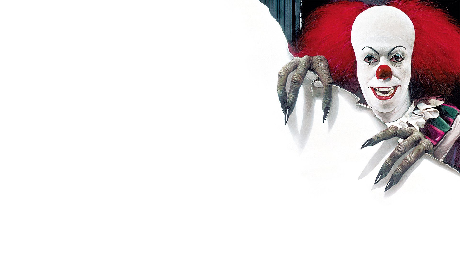 Pennywise clown viso primo piano, 1280x616 HD, PC Desktop