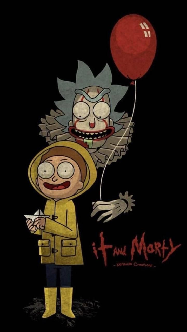 Rick e Morty stile Pennywise, 720x1280 Full HD Verticale, Realme