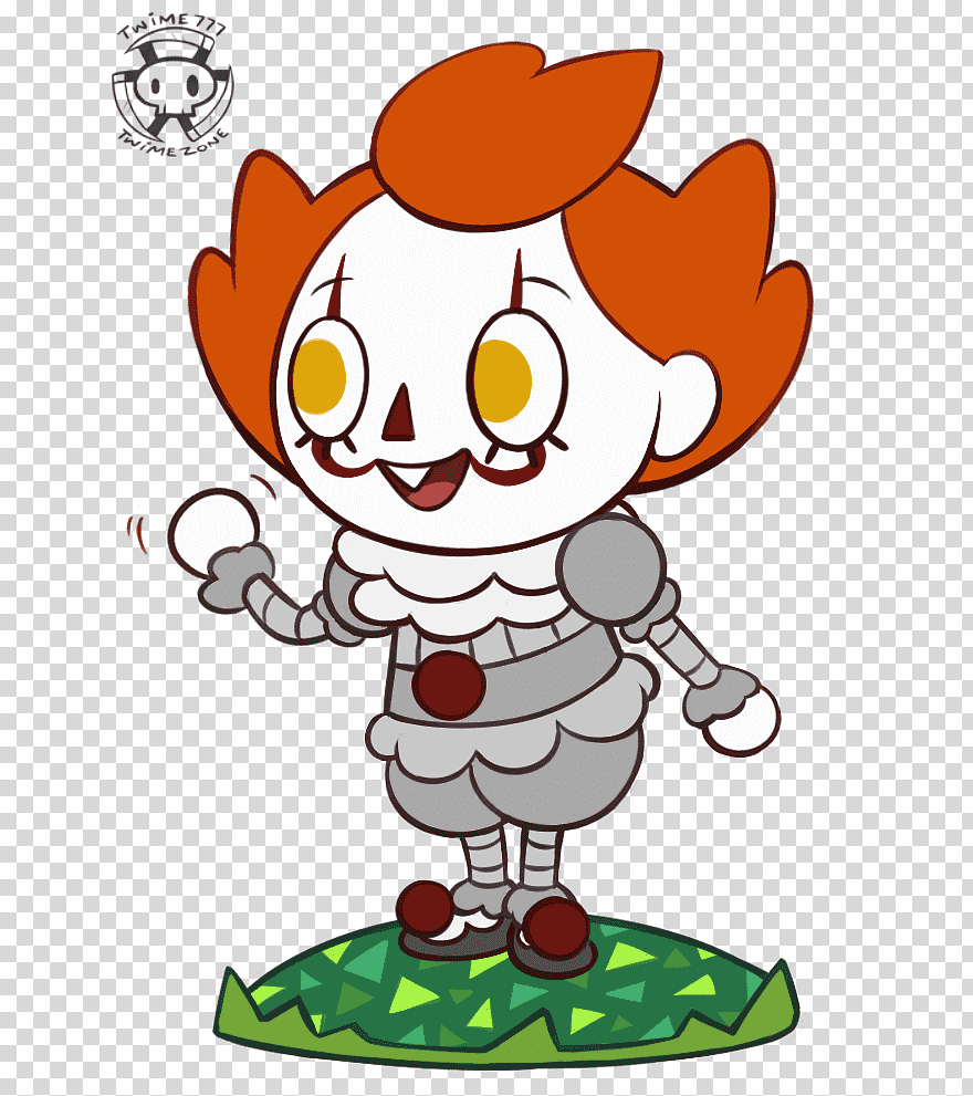 Pennywise clown cartoon chibi, 880x991 Verticale, Telefono