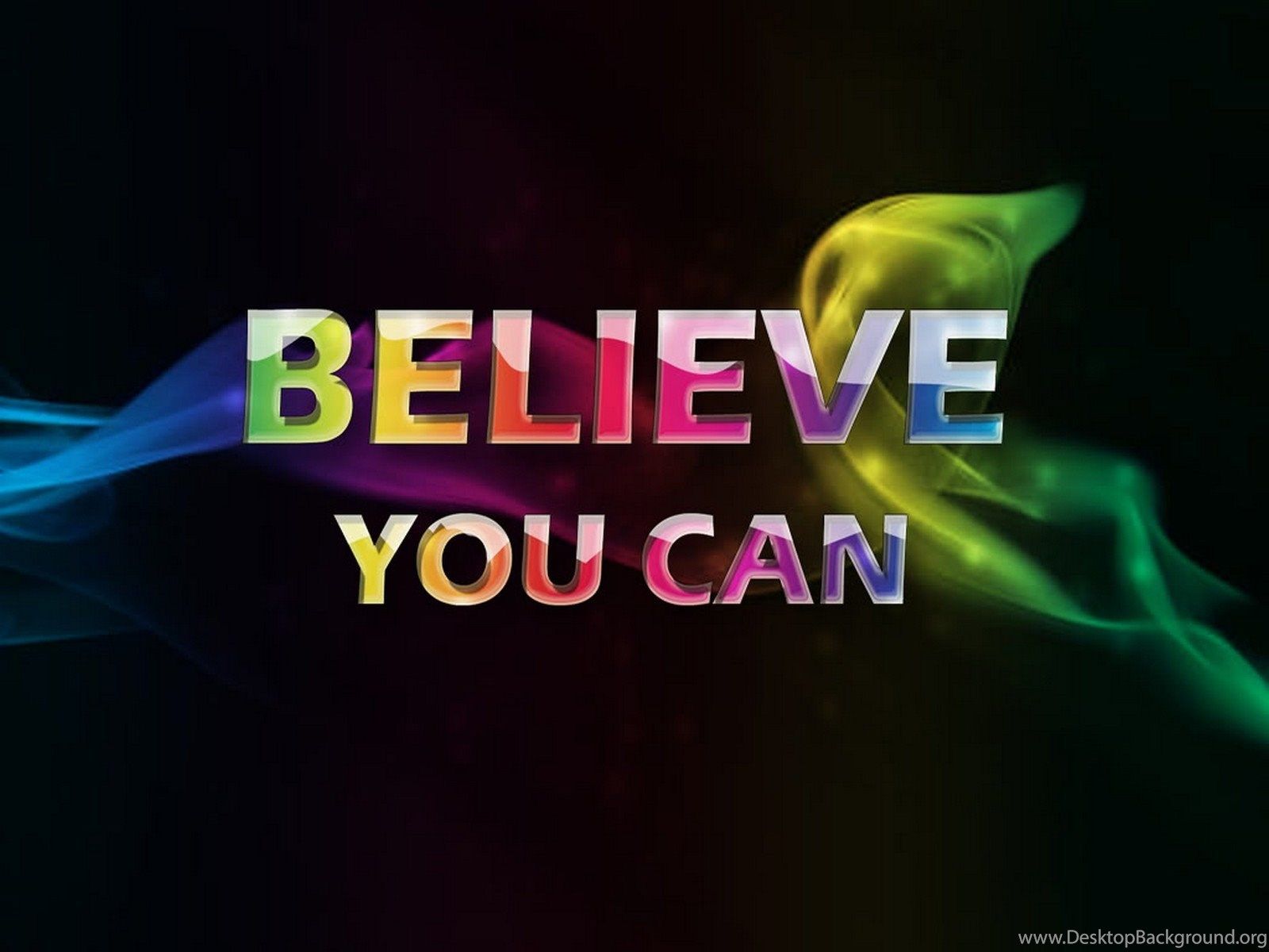 Scritta Believe You Can, 1600x1200 HD Ready, Laptop
