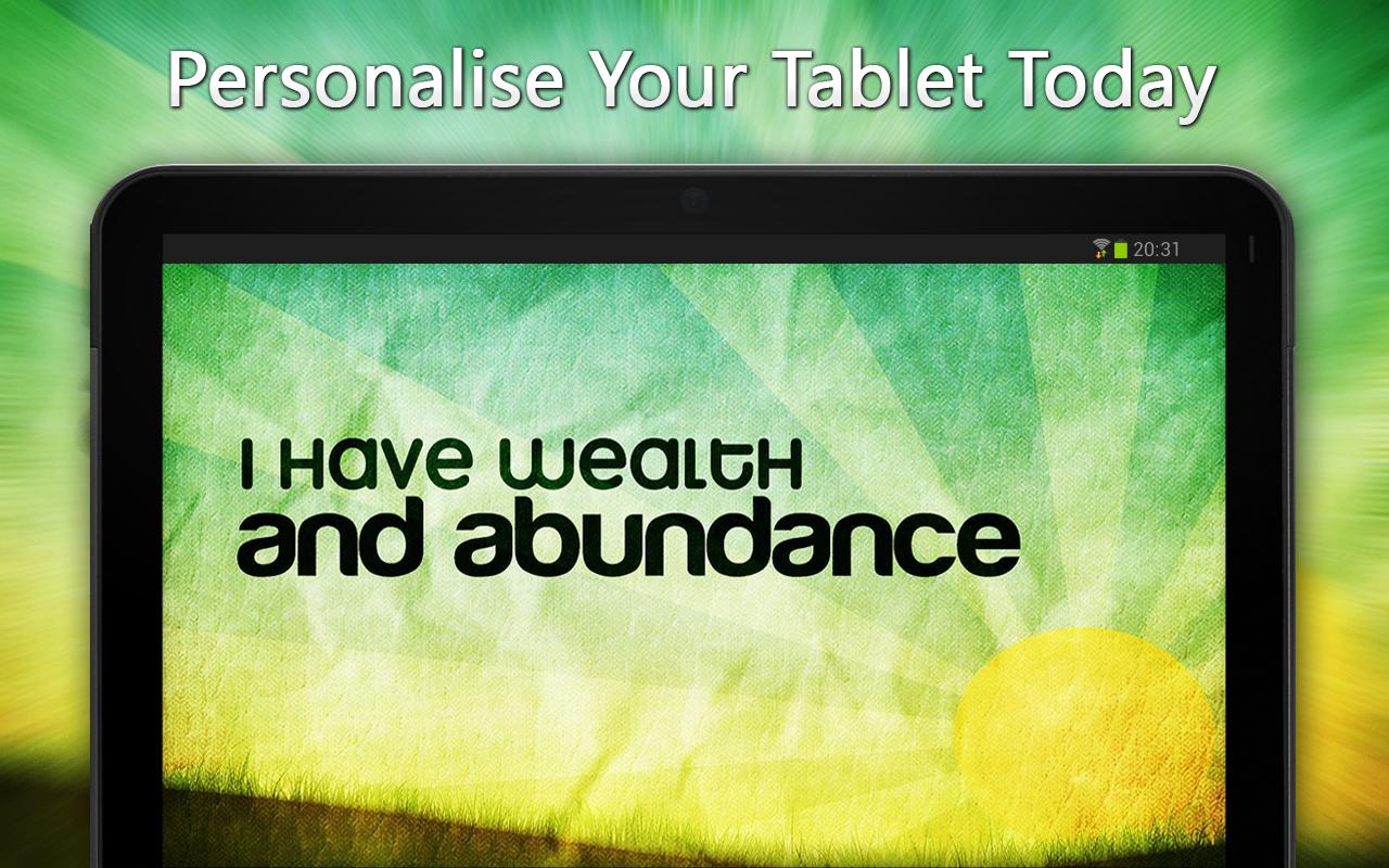 Tablet con affermazione positiva testo, 1280x800 720p, MacBook Air