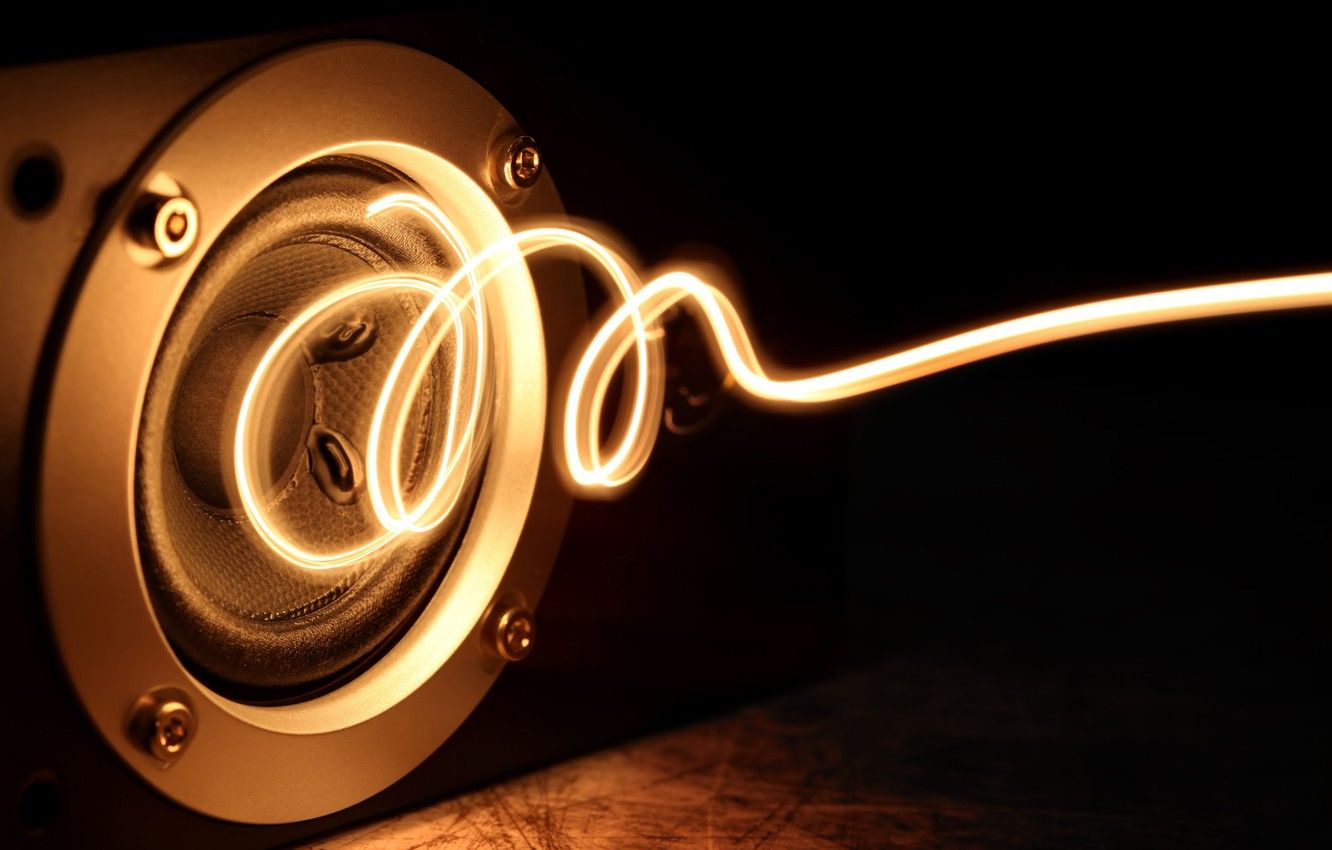 altoparlante con luce vorticosa, 1332x850 720p, PC