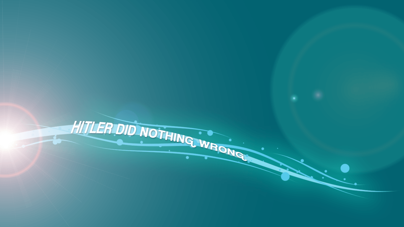 Testo luminoso sfondo turchese, 1366x768 720p, Ultrabook