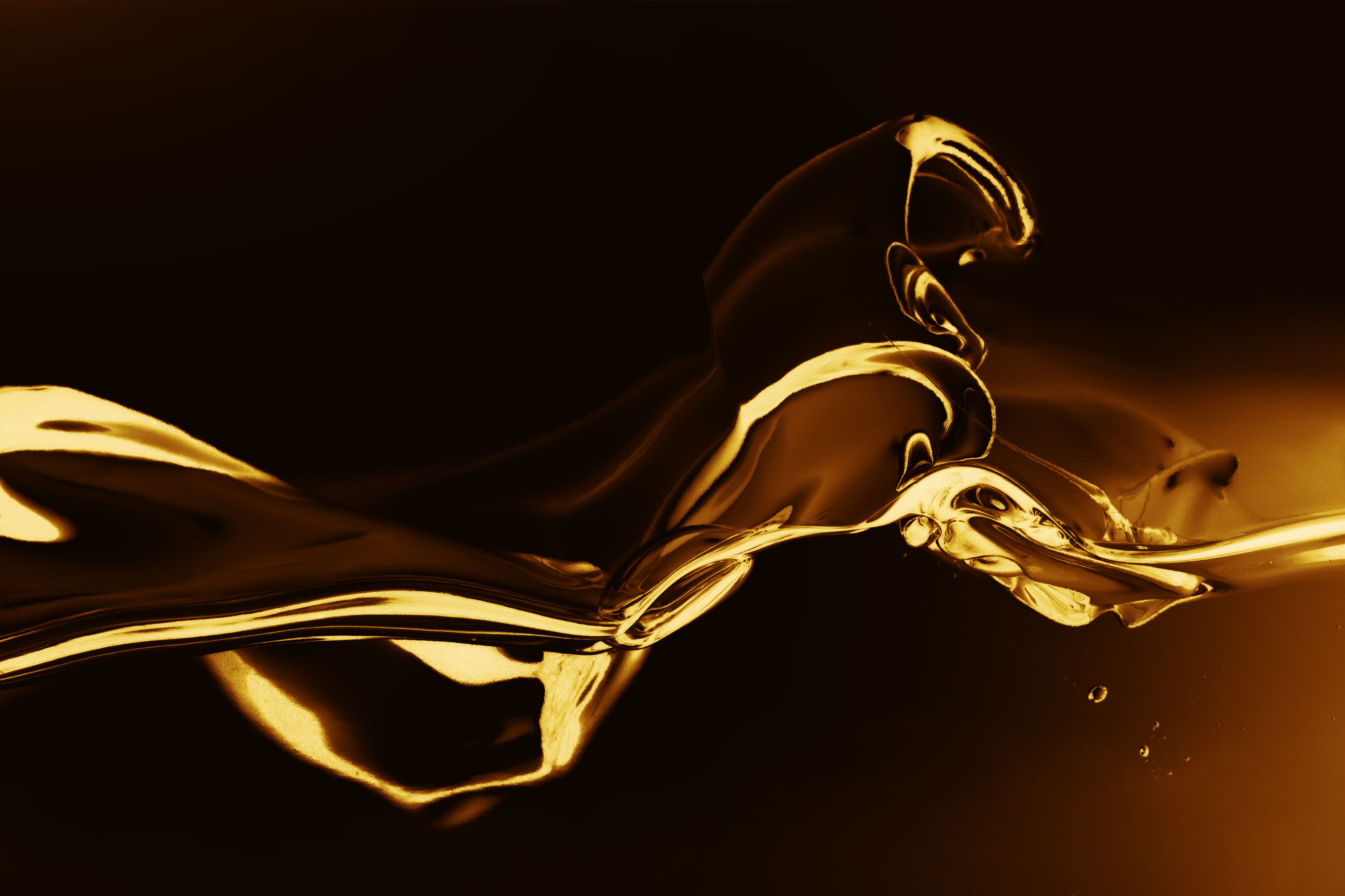 Onda liquida dorata astratta, 5136x3424 UHD, Ultrabook