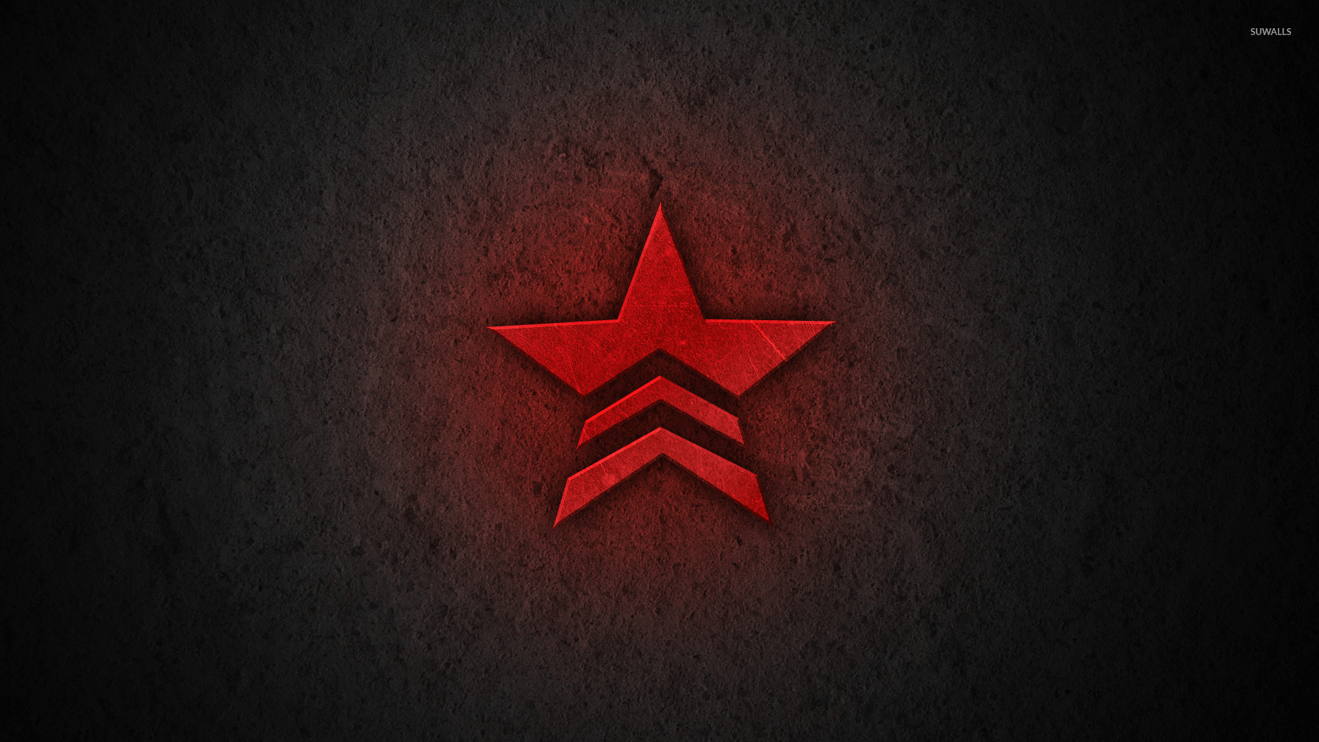 Stella rossa militare sfondo scuro, 1920x1080 Full HD 1080p, HP Laptop