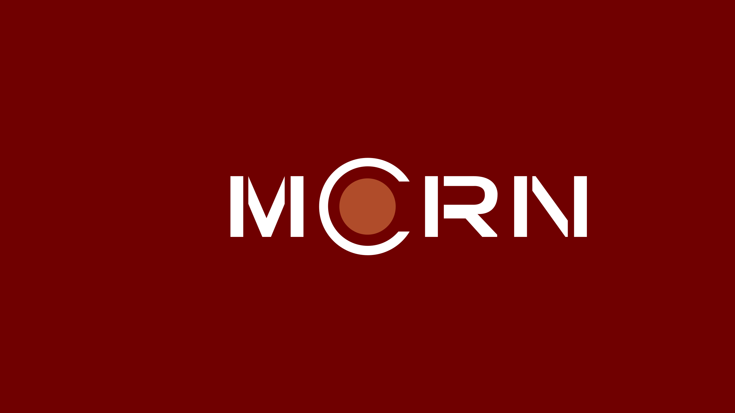Logo MCRN sfondo rosso, 2560x1440 QHD, HP Laptop
