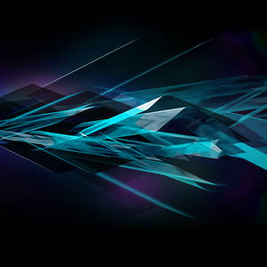 forme geometriche astratte blu, sfondi per Tablet, 300x300 HD, iPad
