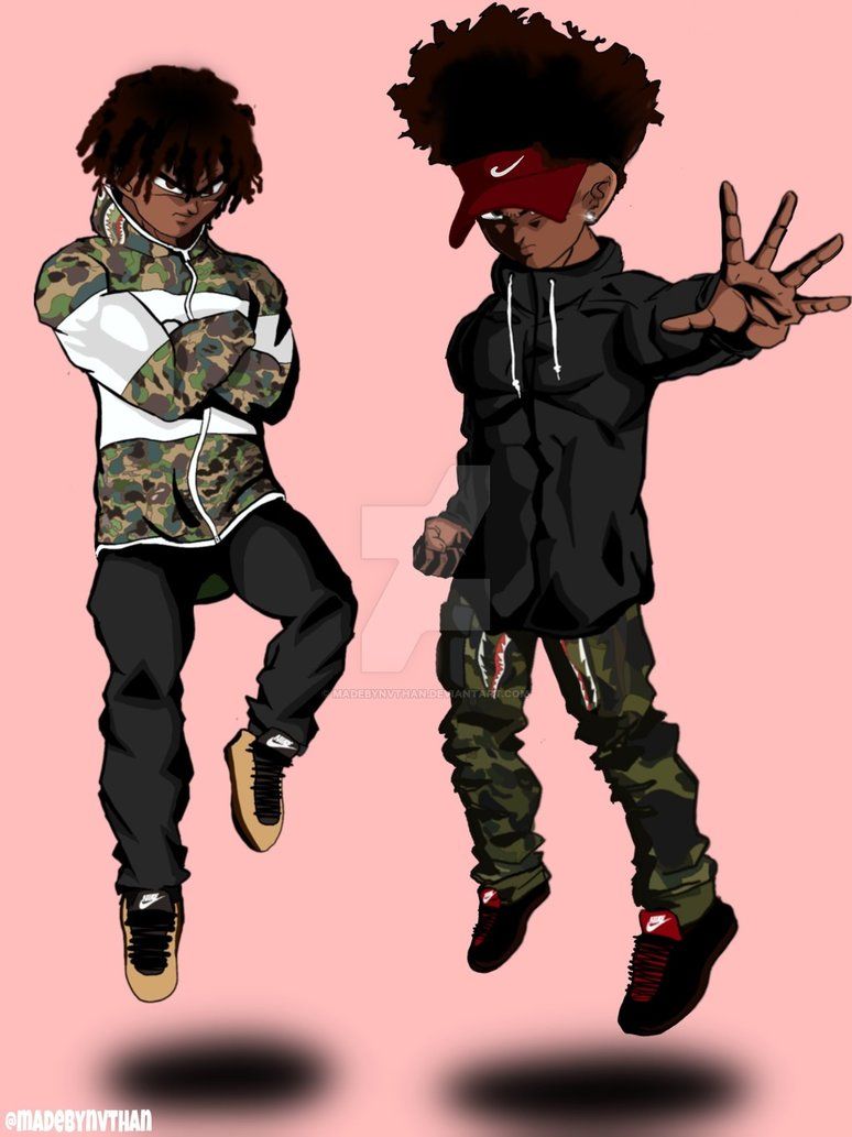 Personaggi cartoon stile streetwear BAPE, 774x1033 Full HD Verticale, iPhone