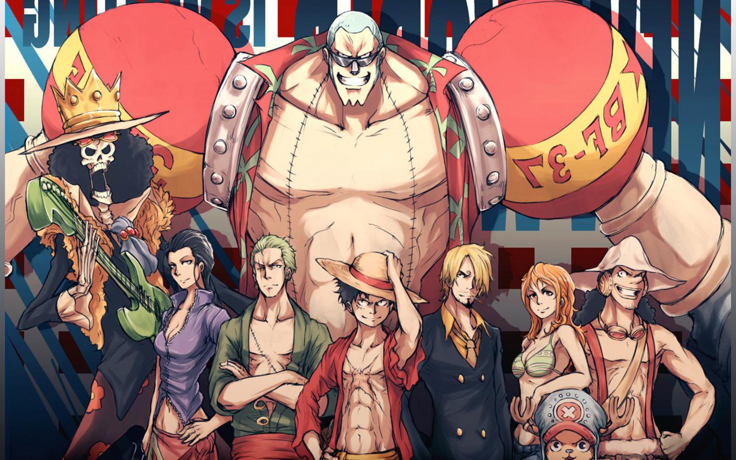 One Piece personaggi gruppo, anime pirati, 2560x1600 WQXGA, Desktop