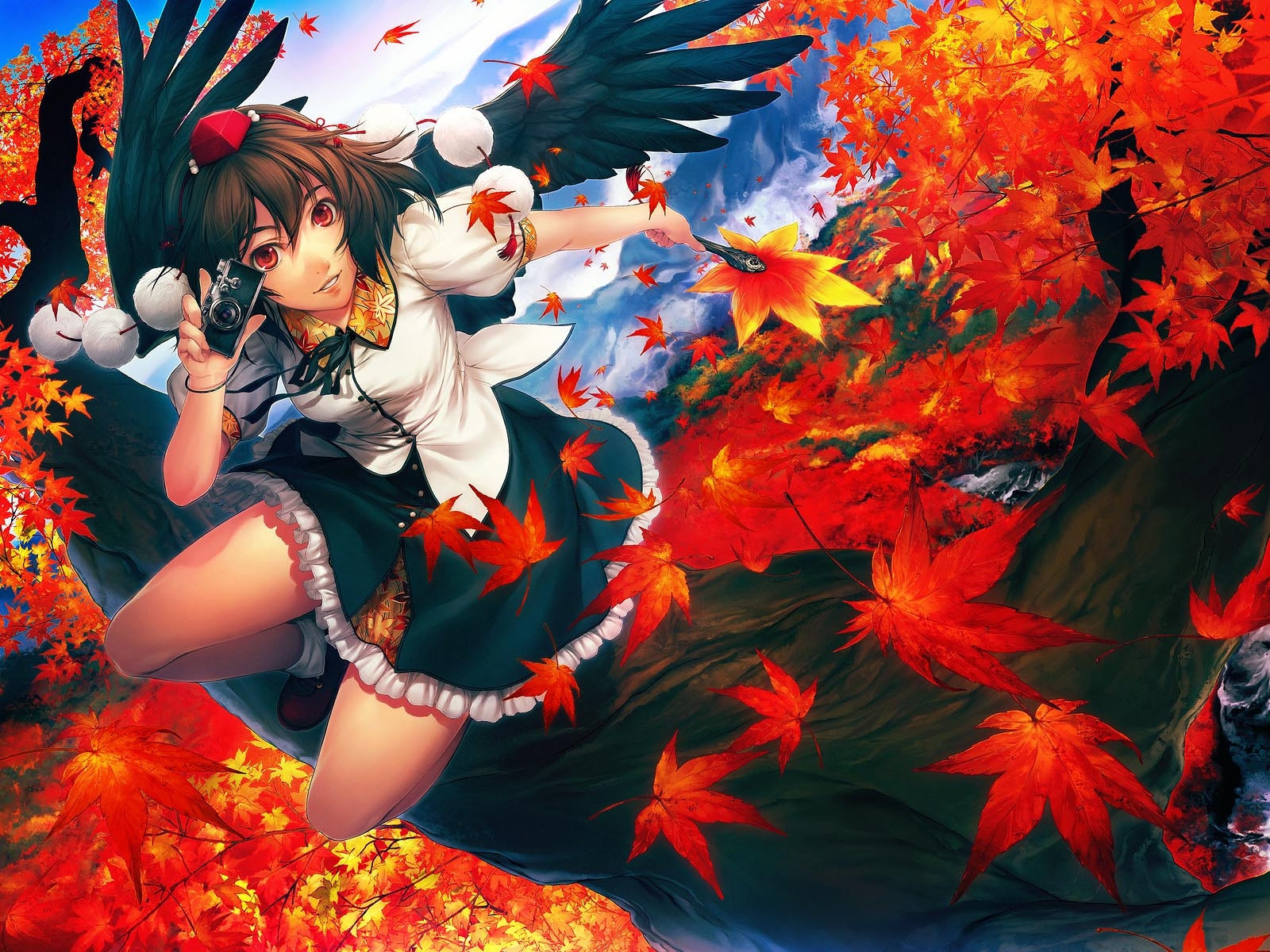 Guerriera anime con spada tramonto, 1600x1200 HD, ROG Asus Laptop