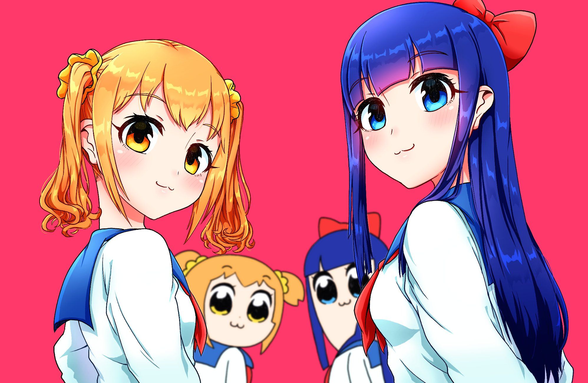 Pop Team Epic personaggi anime, 1996x1300 WUXGA, Desktop