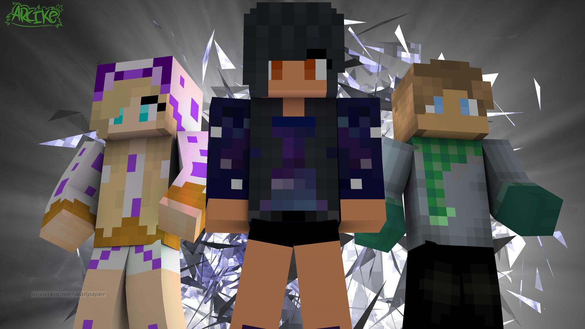 Personaggi Aphmau MMD danza, 1280x720 HD, PC Desktop