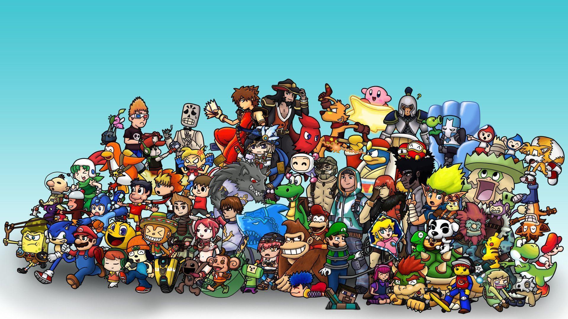 Personaggi videogiochi Nintendo, console giapponese, 1920x1080 Full HD 1080p, Desktop