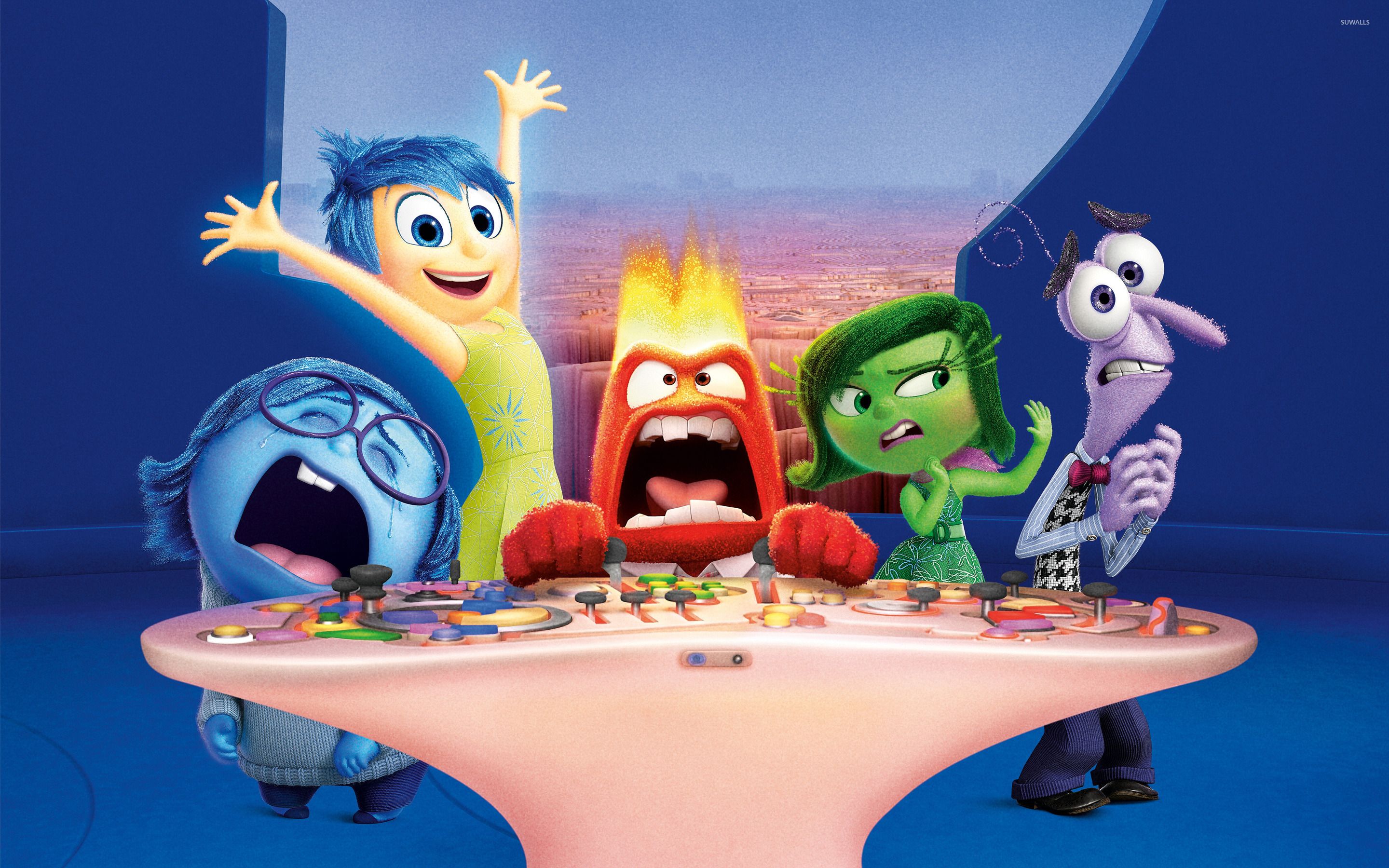 Inside Out personaggi Pixar, 2880x1800 WQXGA, PC