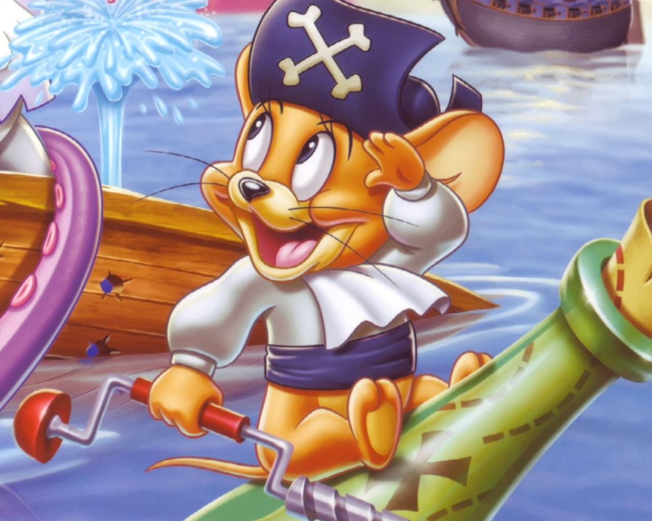 con Personaggi dei Cartoni, 1280x1024 HD, Desktop