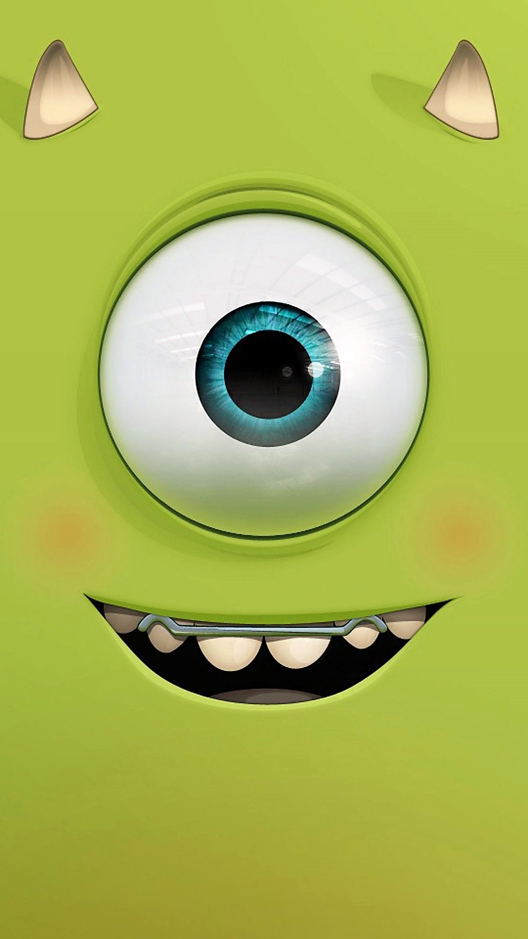 Mike Wazowski Monsters Inc, Disney Pixar, 1080x1920 Full HD Verticale, Smartphone