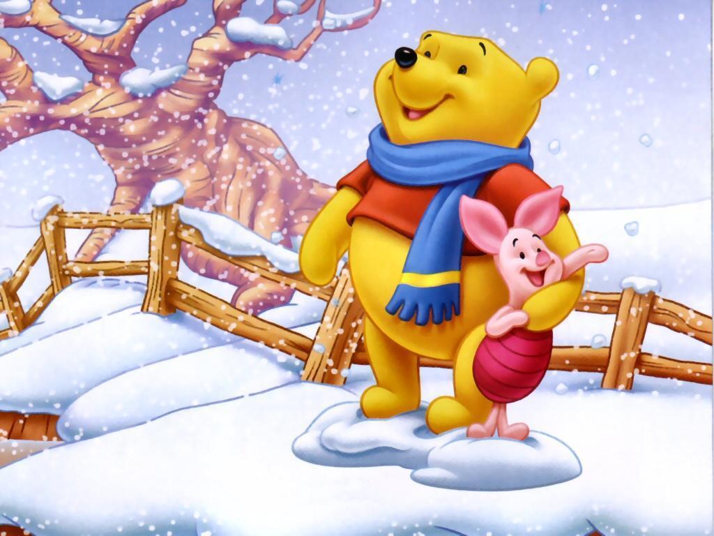 Winnie the Pooh e Pimpi neve, Tigro e Pimpi, 1024x768 HD, PC