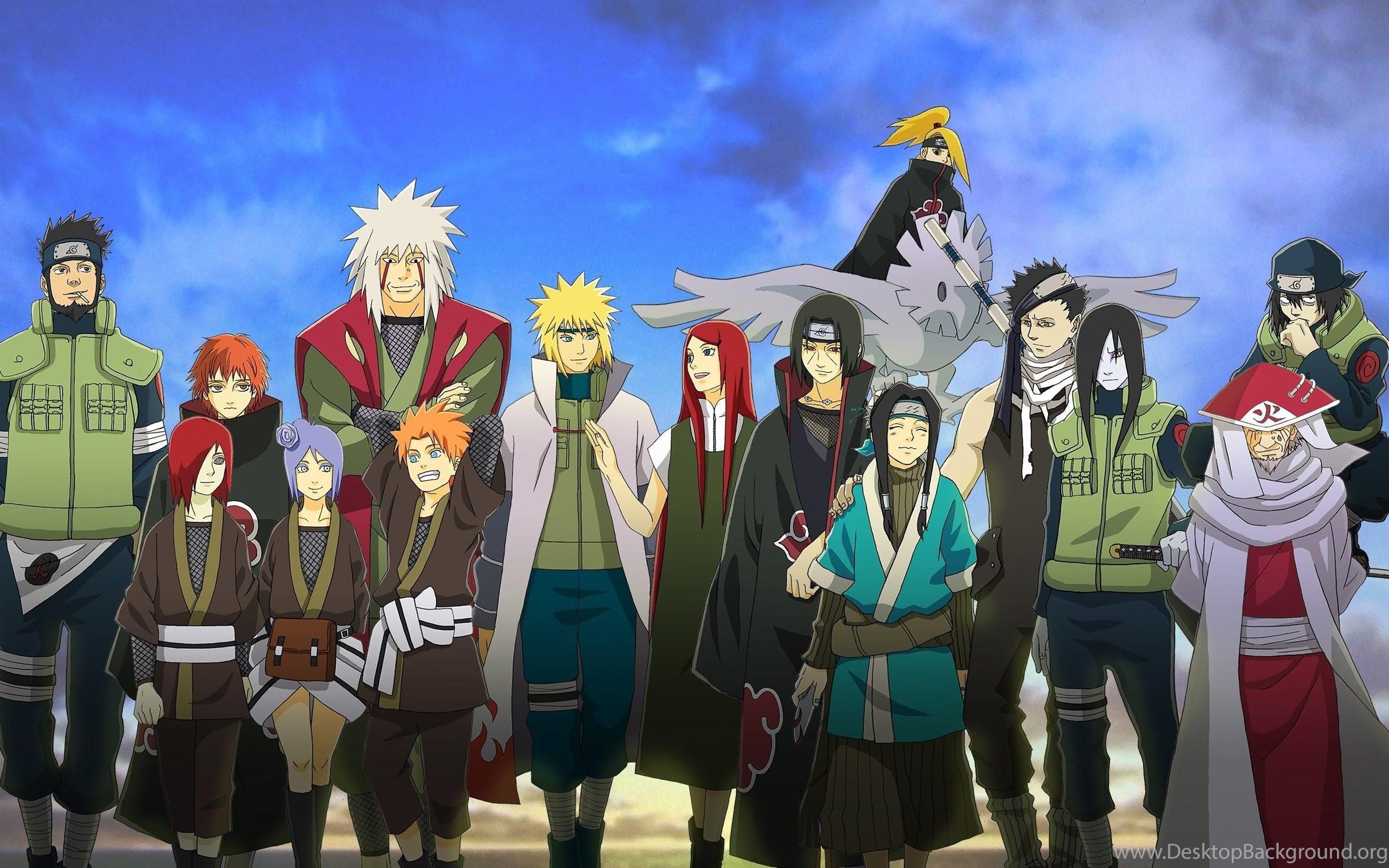 Personaggi Naruto Shippuden gruppo, 2560x1600 2K+, MacBook Pro