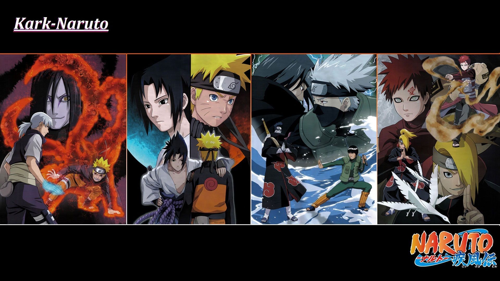 Personaggi Naruto Shippuden collage, 1920x1080 1080p, PC