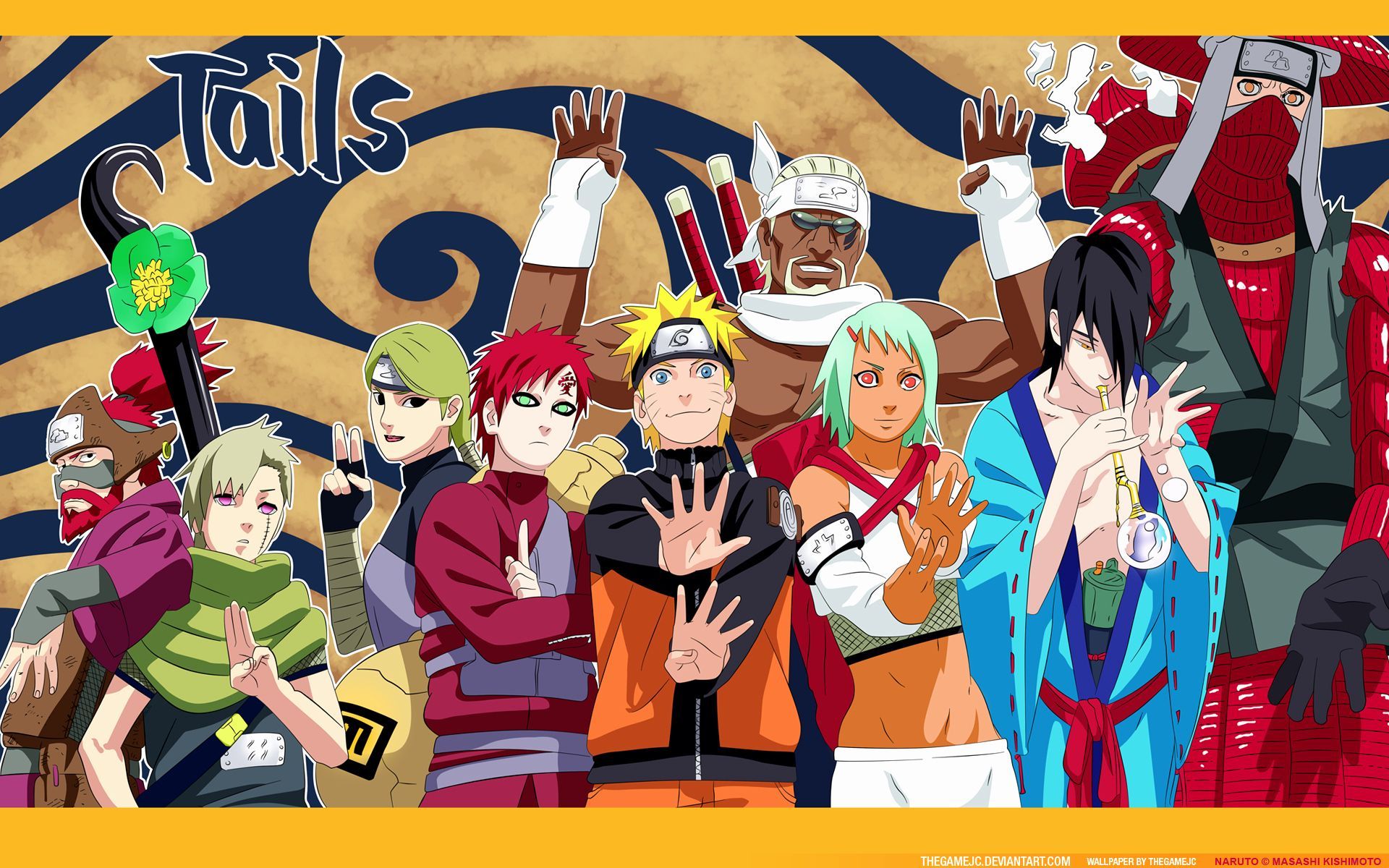 Personaggi Naruto Shippuden Jinchuriki, 1920x1200 Full HD+, iMac