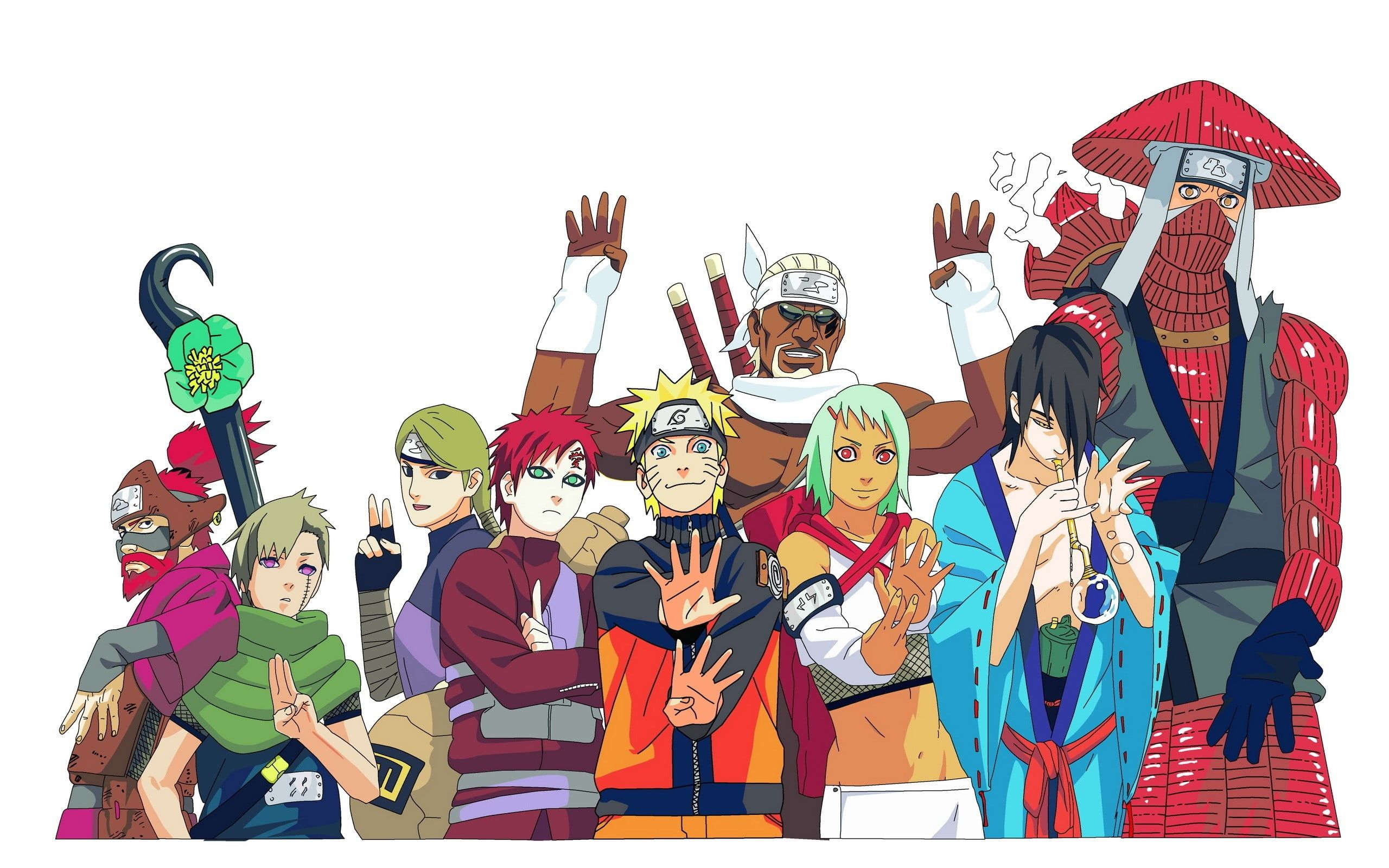 Personaggi Naruto Shippuden gruppo, 2560x1600 2K+, Laptop