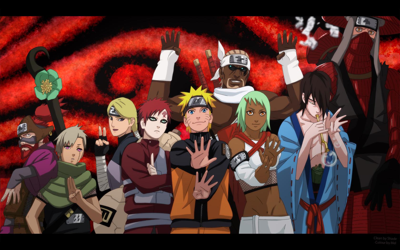 Personaggi Naruto Shippuden gruppo, 1680x1050 900p, MacBook Air