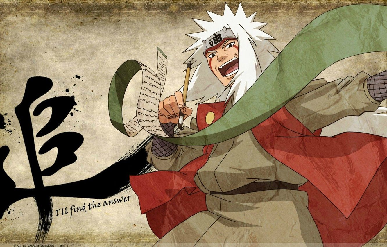 Jiraiya Naruto Shippuden ninja, 1332x850 720p, MacBook Air