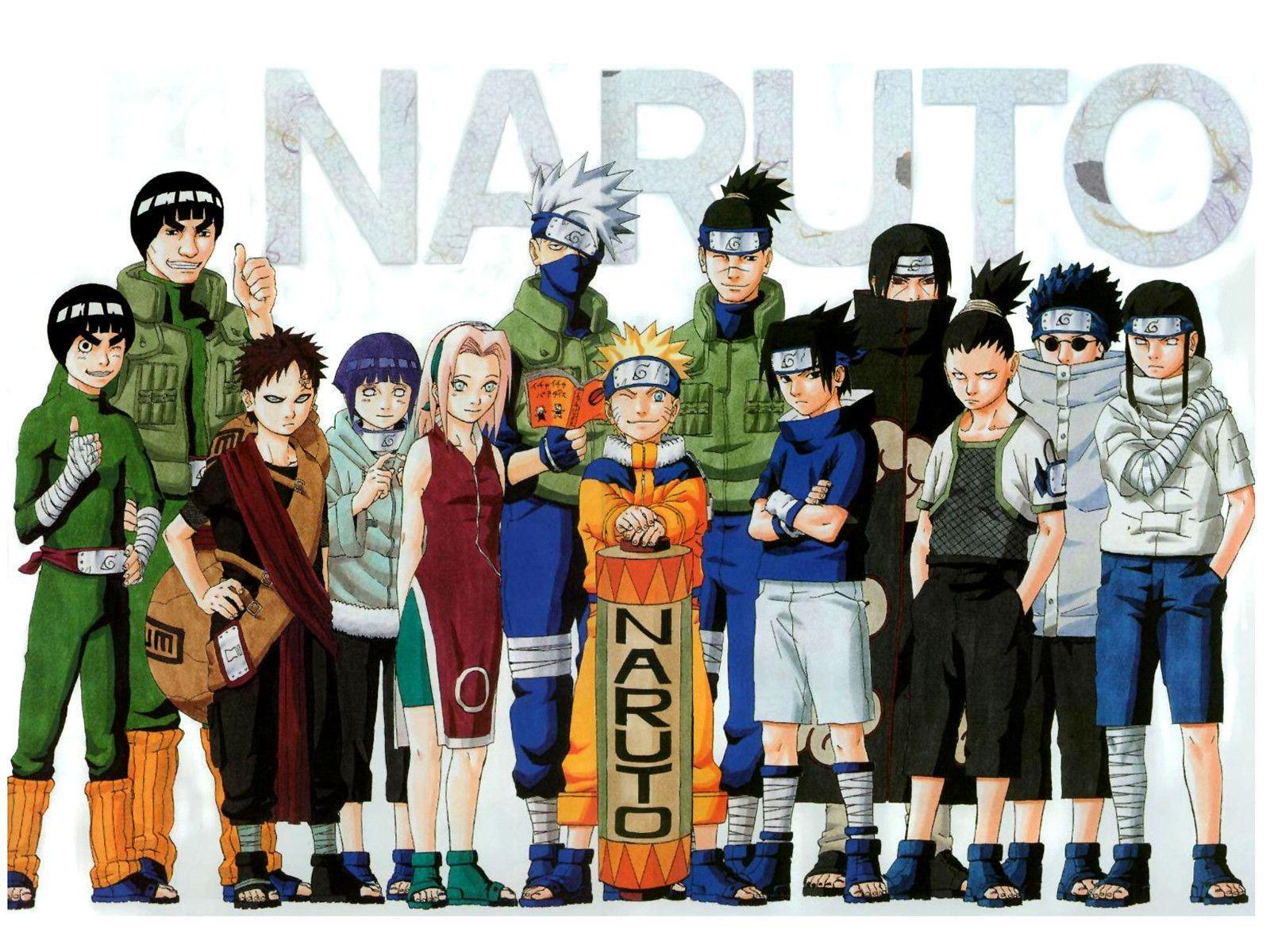 Personaggi Naruto gruppo ninja, 1600x1200 HD, PC