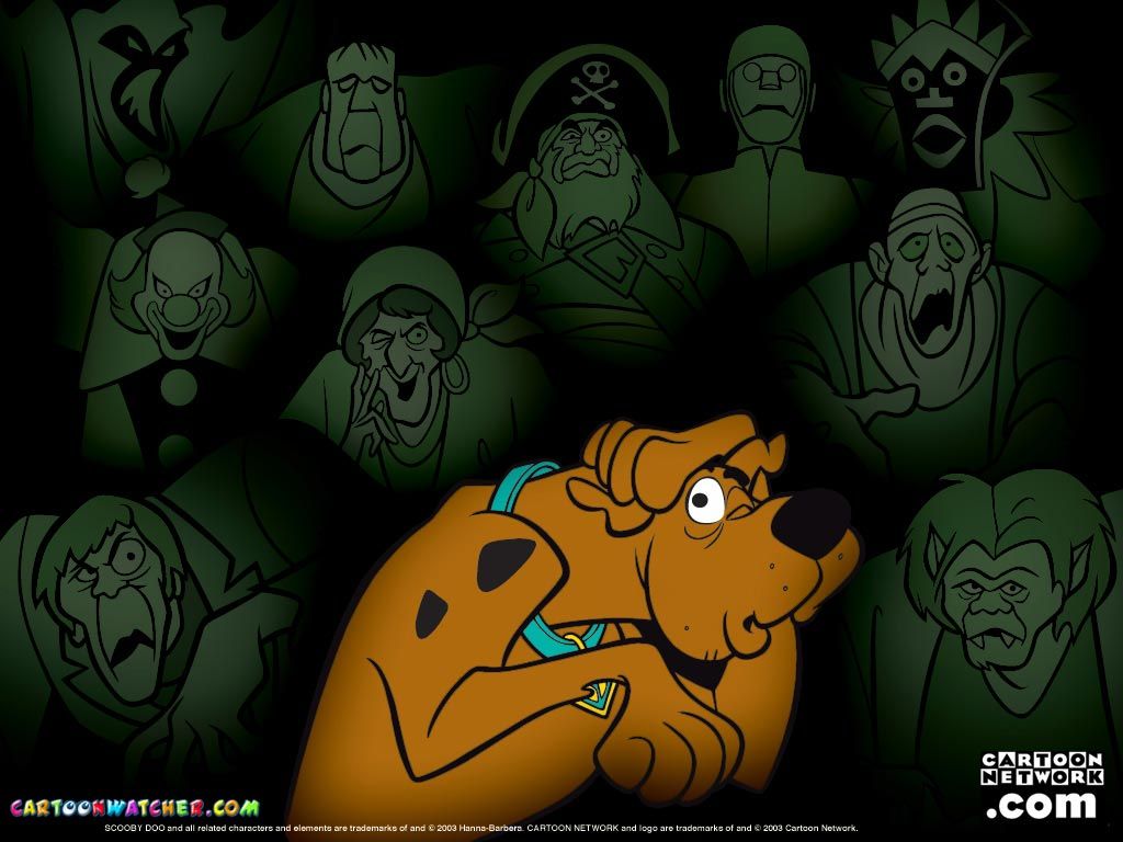 Scooby-Doo con mostri sfondo, 1024x768 HD, PC Desktop