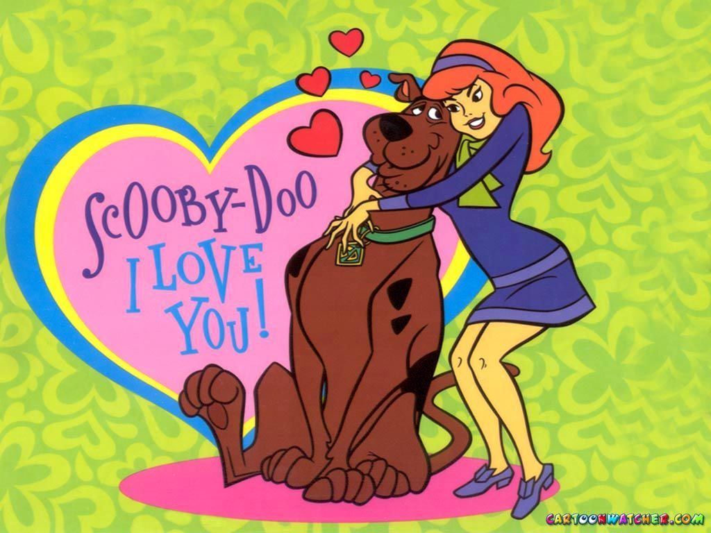 Scooby-Doo e Daphne cuori, 1024x768 HD, PC Desktop
