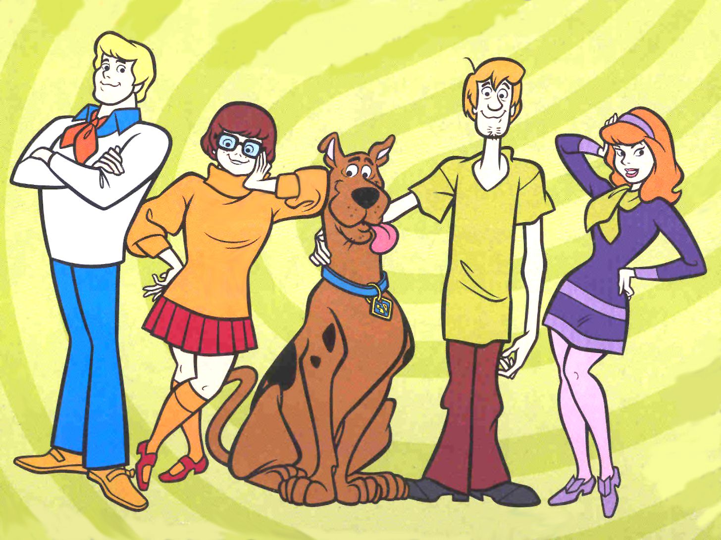 Personaggi Scooby-Doo gruppo, 1456x1092 720p, Lenovo Legion