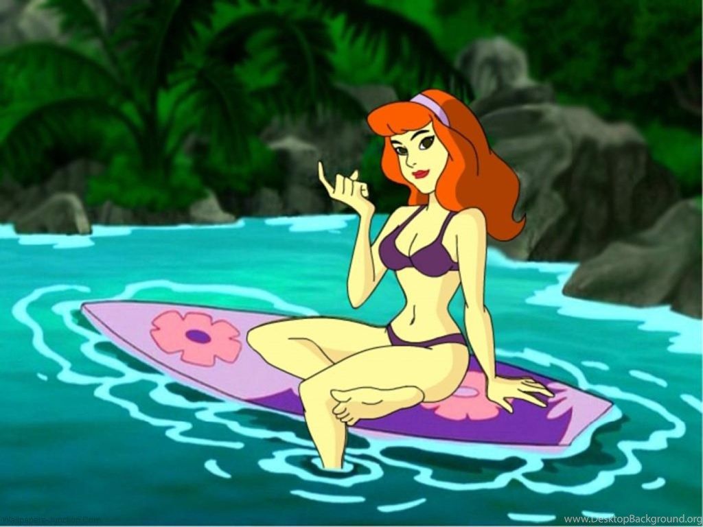 Daphne Scooby-Doo tavola surf, 1024x768 HD, iMac