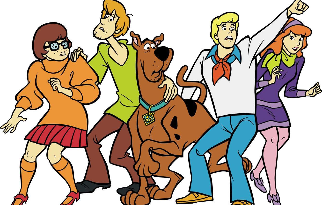 Personaggi Scooby-Doo cartone animato, 1332x850 720p, Laptop