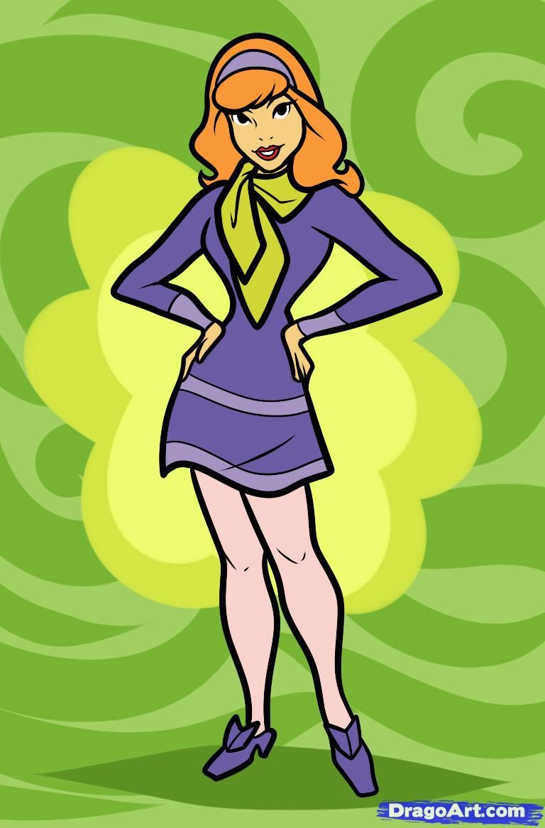 Daphne Scooby-Doo cartone animato, 768x1166 Verticale, Telefono