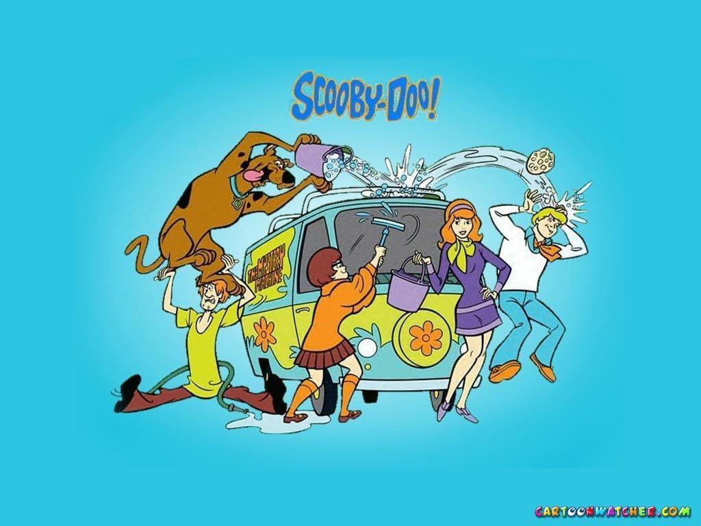 Scooby-Doo personaggi e furgone, 1024x768 HD, Laptop