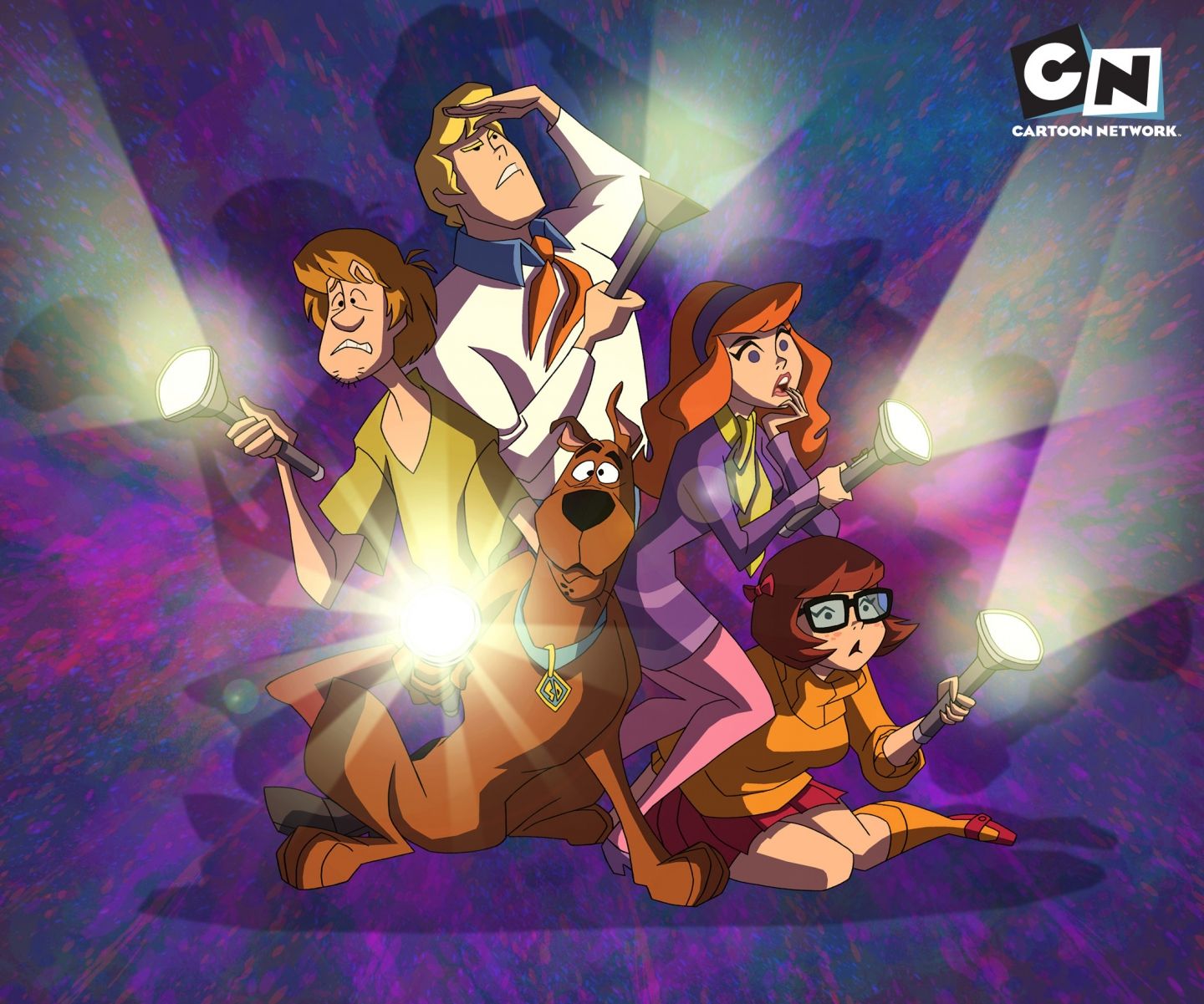 Personaggi Scooby-Doo con torce, 1440x1201 720p, MacBook Air