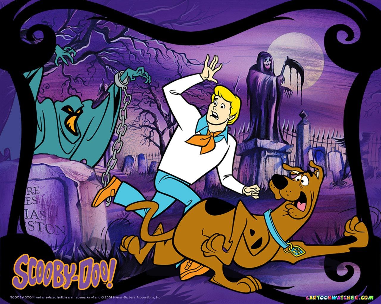 Scooby-Doo e Fred cimitero, 1280x1024 720p, Laptop