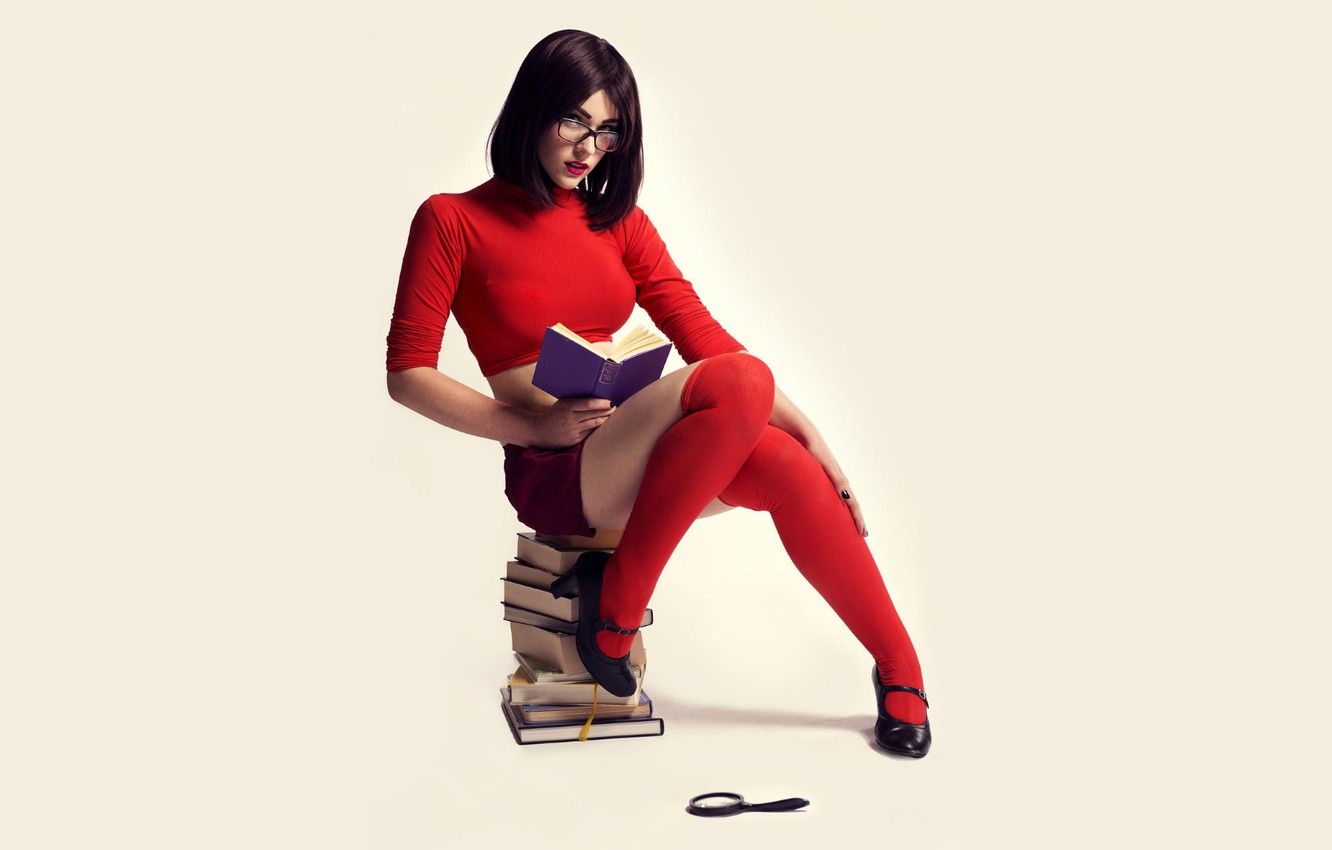 Velma cosplay Scooby-Doo, 1332x850 HD, Desktop