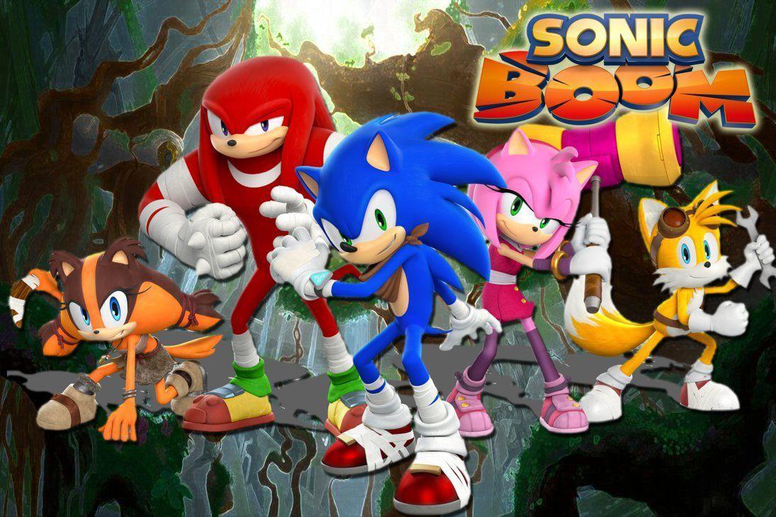 Personaggi Sonic Boom insieme, Sega, 1095x730 HD, Desktop