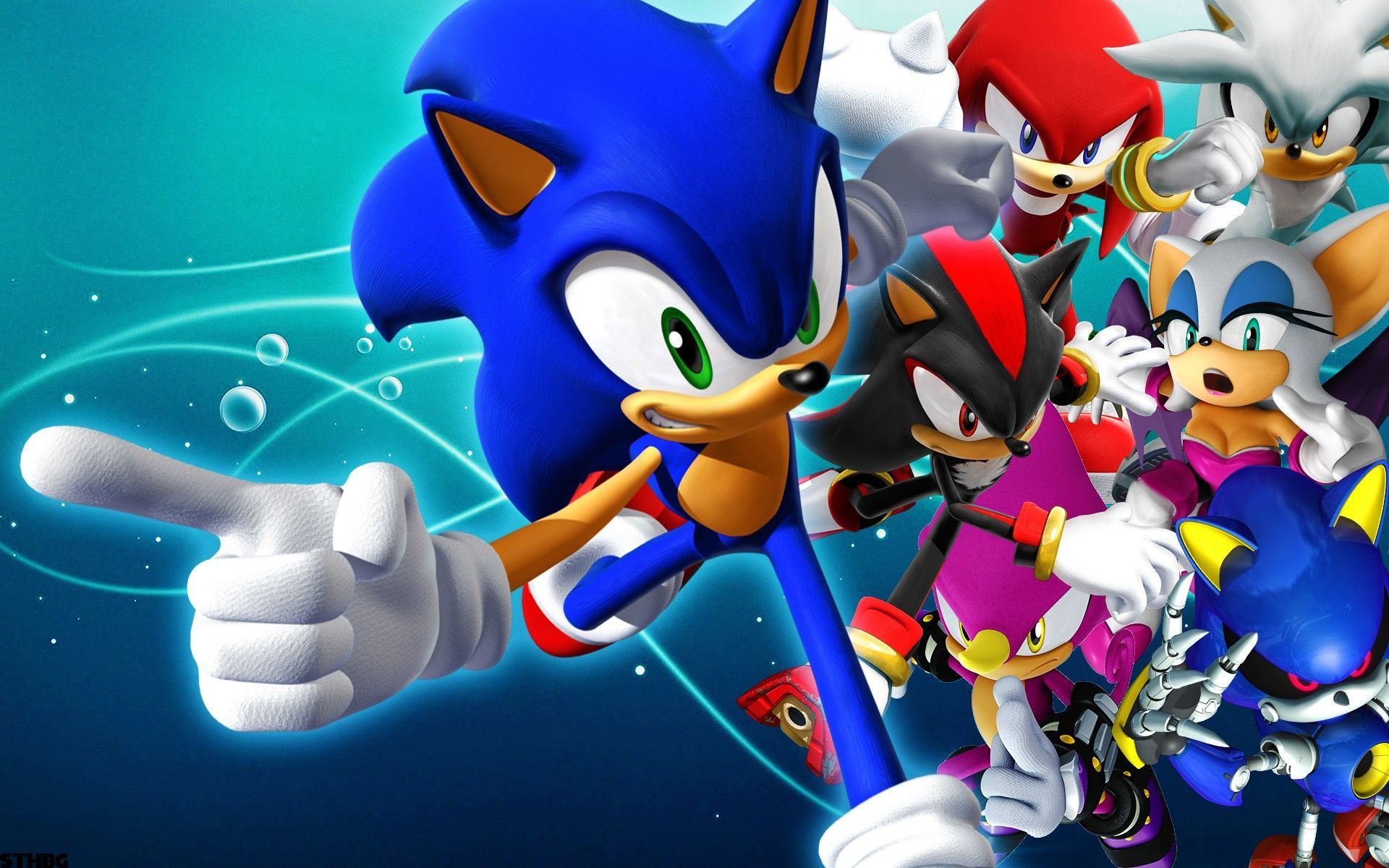 Personaggi Sonic the Hedgehog, 1920x1200 WUXGA, iMac