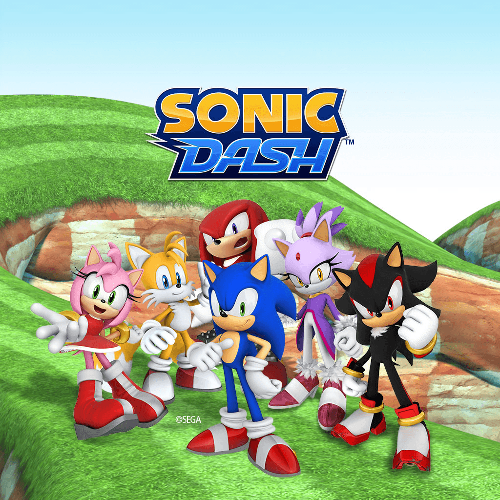Personaggi Sonic Dash gruppo, 1024x1024 HD, iMac